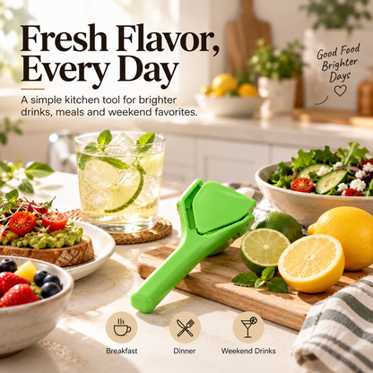 Handheld Citrus Squeezer – Fresh Juice in One Easy Press