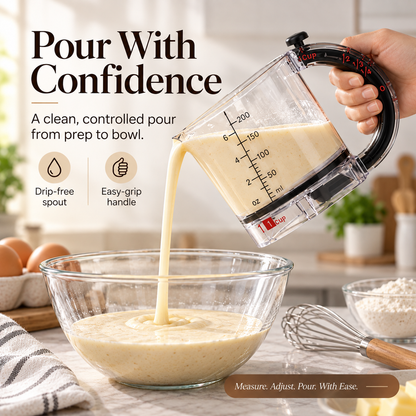 Adjustable Measuring Cup – One Cup for Every Measure