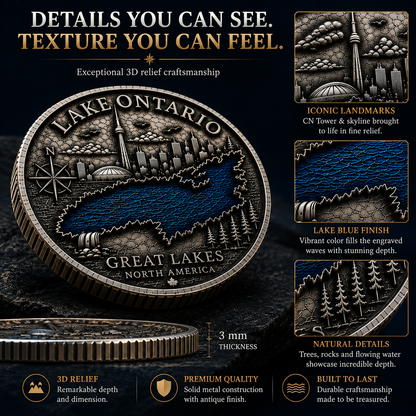 Lake Ontario Commemorative Coin – A Memory You Can Hold