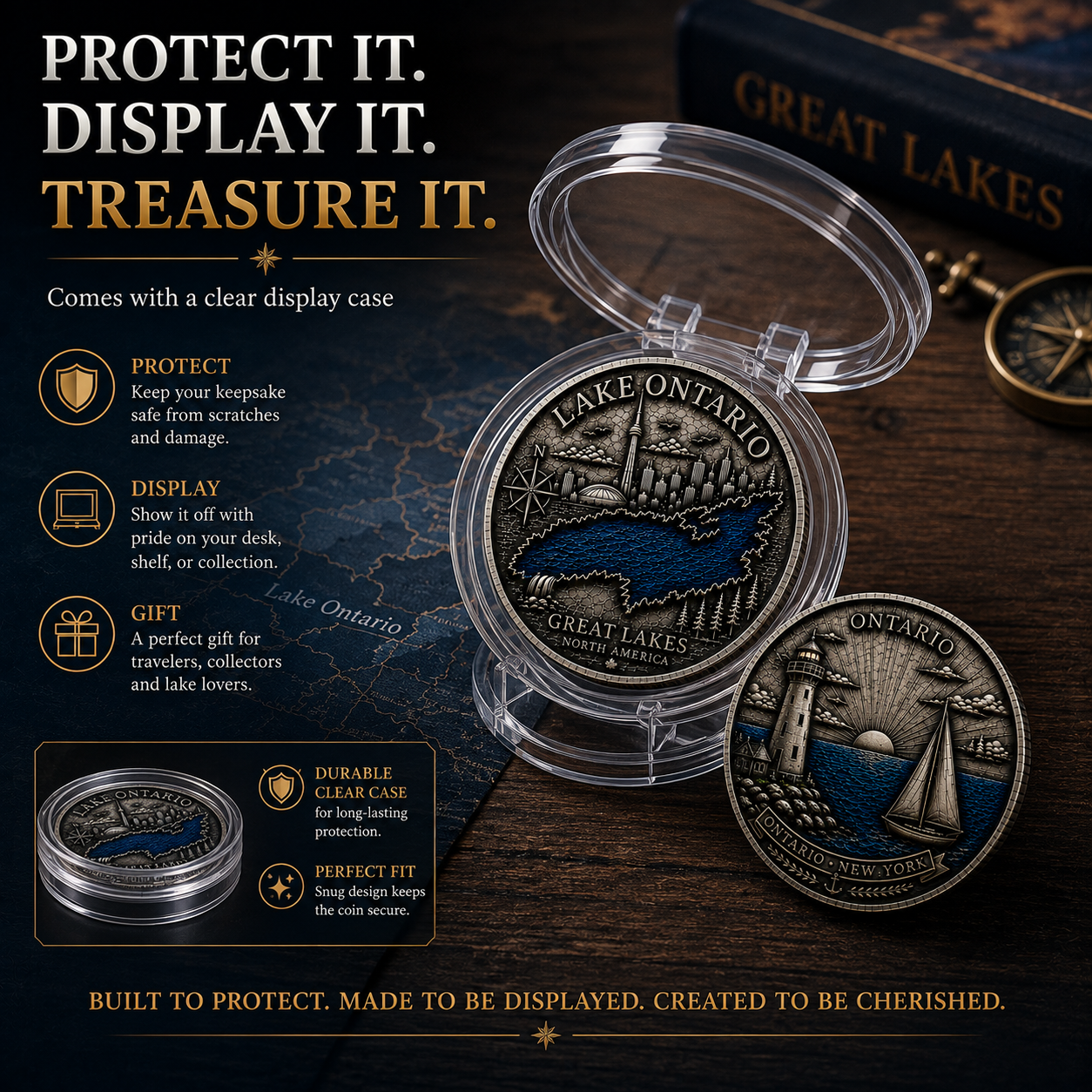 Lake Ontario Commemorative Coin – A Memory You Can Hold