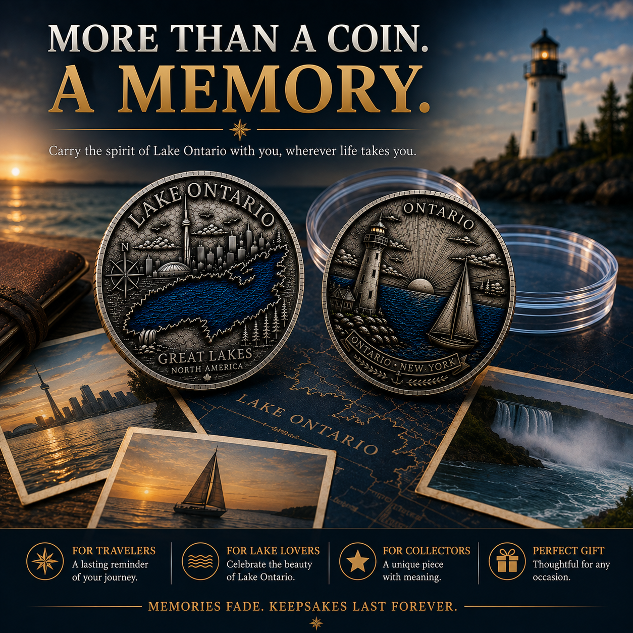 Lake Ontario Commemorative Coin – A Memory You Can Hold