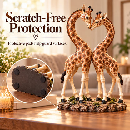 💕🎁Better Together – Giraffe Heart Sculpture 🦒♡🦒(✨Buy 2 Free Shipping)