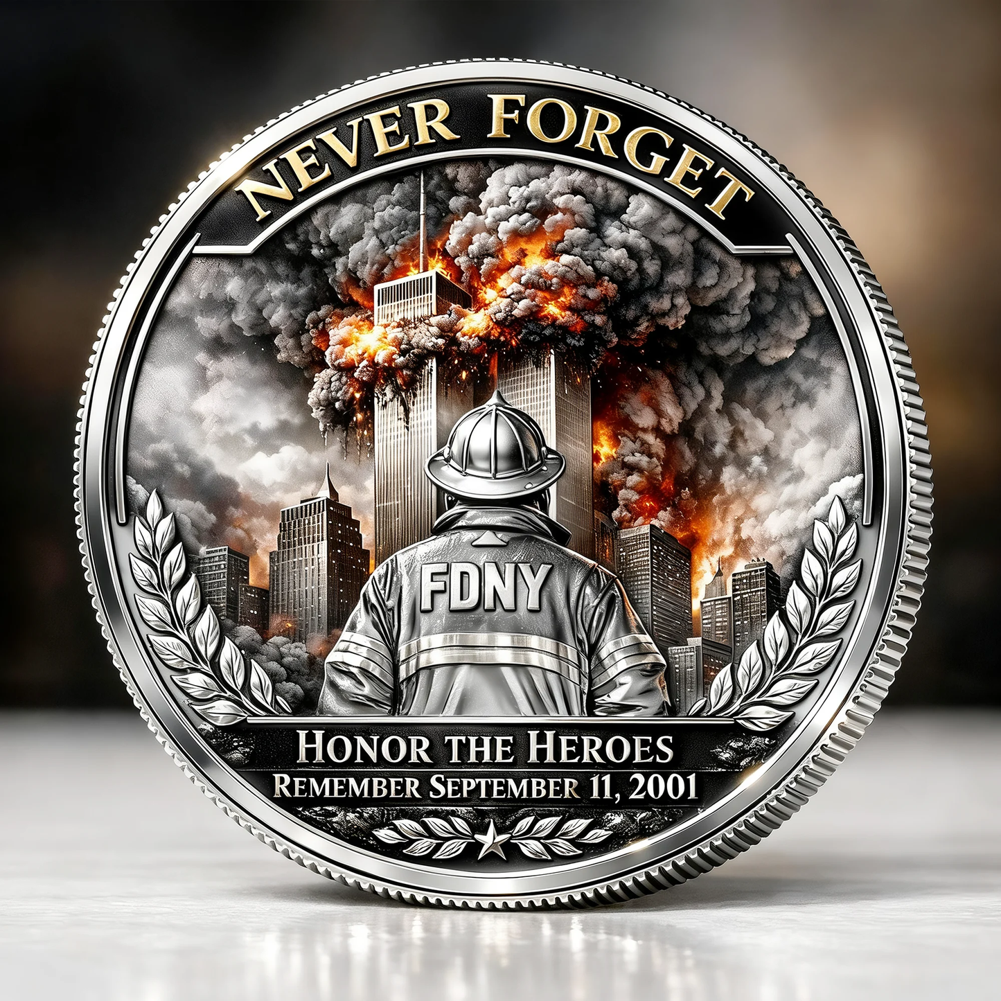 ❤️Last Day 50% OFF - 9/11 Never Forget – 25th Anniversary Commemorative Coin