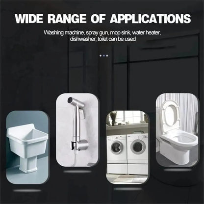 Dual Outlet Washing Machine Faucet, 1 In 2 Out Water Tap
